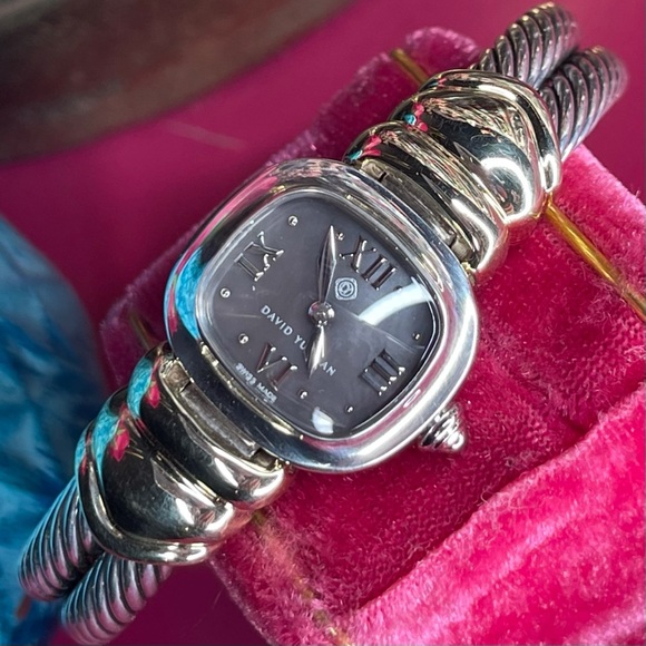 David Yurman Jewelry - David Yurman Cable Watch 14k & Sterling Silver